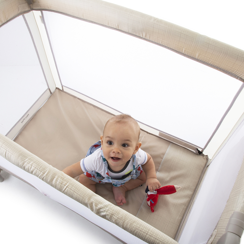 Cercadinho / Berço Portátil Mini Play - Bege 1st - Imagem 9