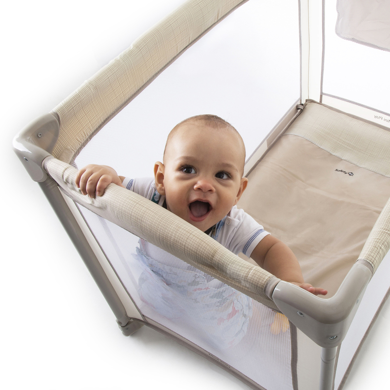 Cercadinho / Berço Portátil Mini Play - Bege 1st - Imagem 13